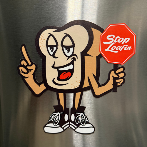 Bread Man Magnets 7 x 7