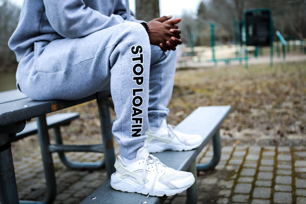 Stop Loafin Joggers Grey