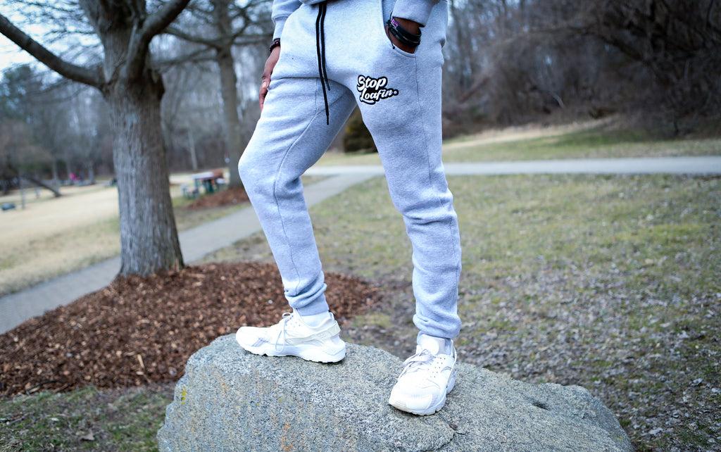 Stop Loafin Joggers Grey