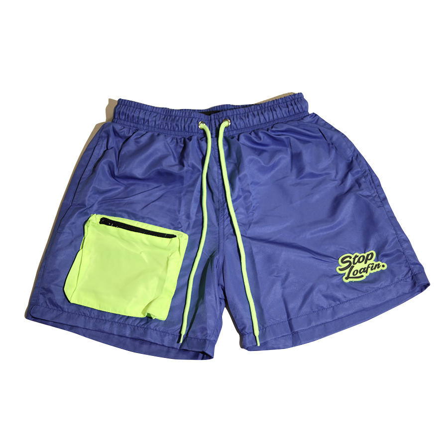 SL Blue Racer Highlighter Pocket Shorts