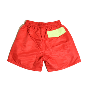Stop Loafin Red Racer Highlighter Pocket Shorts