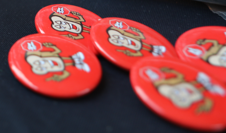 Stop Loafin Bread Man Button