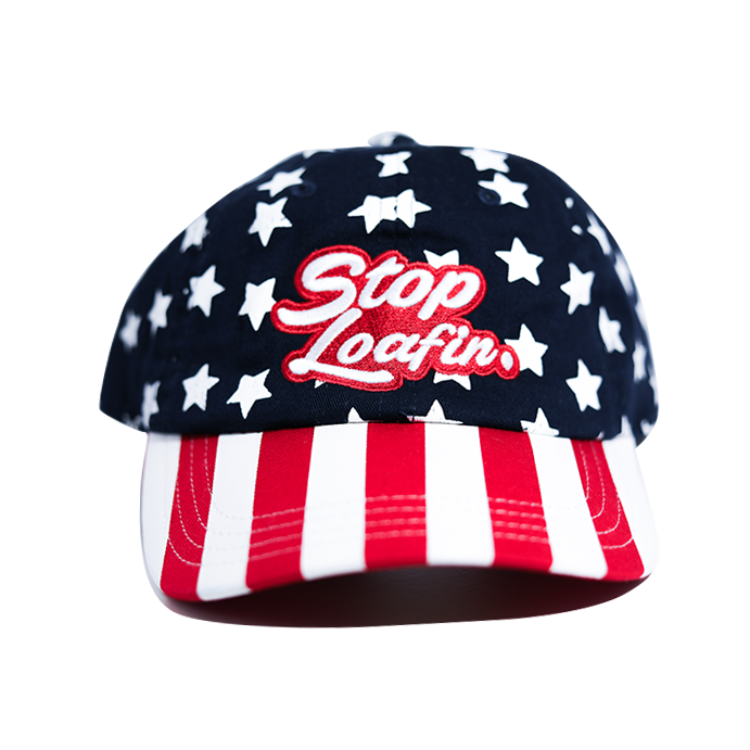 Stop Loafin Logo Stripes and Stars Kids Hat