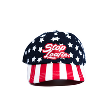 Load image into Gallery viewer, SL Classic Logo Stripes and Stars Kids Hat
